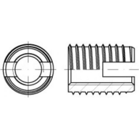 Reidl 88302 ENSAT Edelstahl blank Typ 302 M12