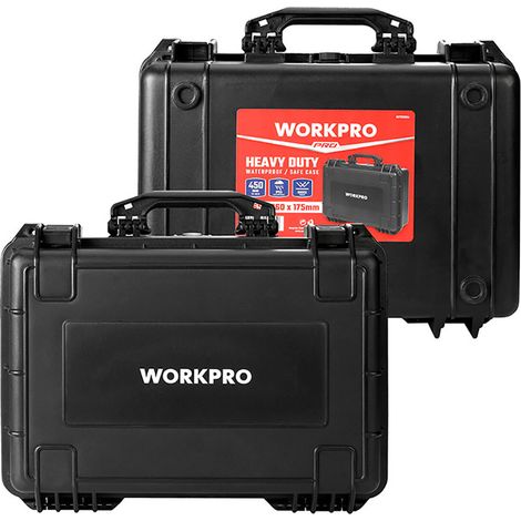 Valigetta porta attrezzi Workpro tool case impermeabile antiurto 46,5x36x17,5 cm (1/5)
