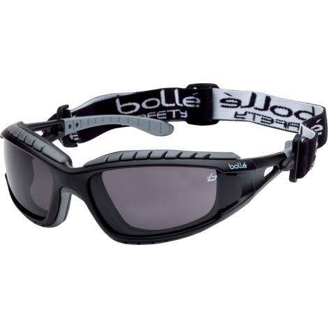 Bolle Safety TRACPSF TRACKER PLATINUM Safety Goggles Vented Smoke BOLTRACPSF