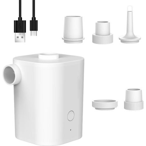 Pompe à Air électrique, Mini-Pompe, Pompe de Gonflage/dégonflage, Pompe à Air Portable pour Sacs de Compression sous Vide pour Bateaux Pneumatiques (1/5)
