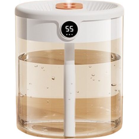 (White) Room Humidifier, 2L for Single Room, Automatic Bedroom Air Humidifier, Humidifier Diffuser for Office Plants (1/5)