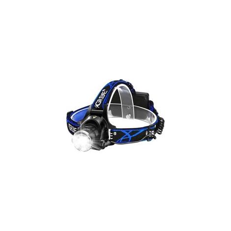 Lampe Frontale LED Puissante Rechargeable Torche Frontale Lampe Phare Orientable 3 Mo (1/5)