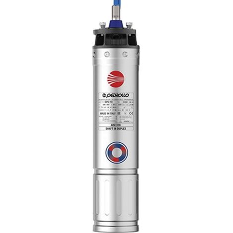 SOLO Motore Pompa a immersione da pozzo 6 Pollici Riavvolgibile Acciaio Inossidabile 30kW Cavo4m 6PD/40 Trifase Pedrollo