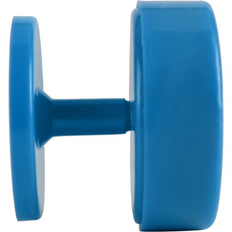 Boîte de rangement magnétique bicolore pour forets dentaires / boîte en forme de coupelle / accessoire pour outils de soins buccaux bleu (1/5)