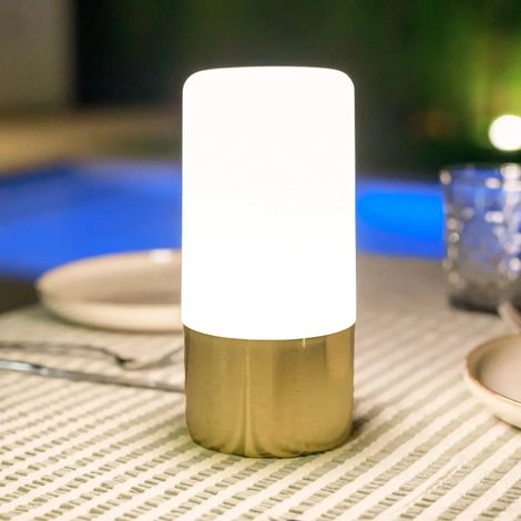 Lampe de table led - maia laiton - new garden (1/4)
