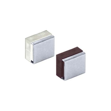 GIUNZIONI DI ASSEMBLAGGIO CON PIASTRA- - mm33x18x29h. plastica colore marrone - 10 pezzi