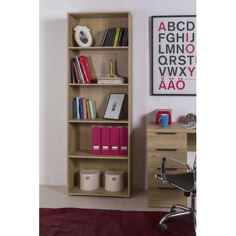 LIBRERIA MOD. FLOW CM 68.8X35.3 H. 200.6 ROVERE ARTISAN (1/4)