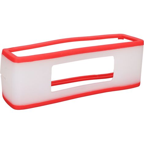 Housse de protection pour haut-parleur Bluetooth Mini 1/2, en TPU souple et antichoc (rouge). (1/5)
