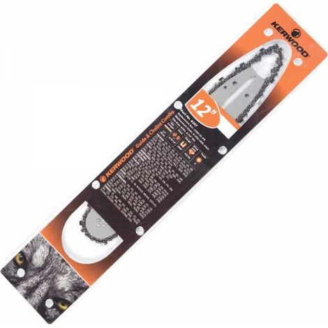 Kit Kerwood guide + chaîne tronçonneuse 30 cm, 3/8"LP 1,3 mm. 45 maillons (1/5)