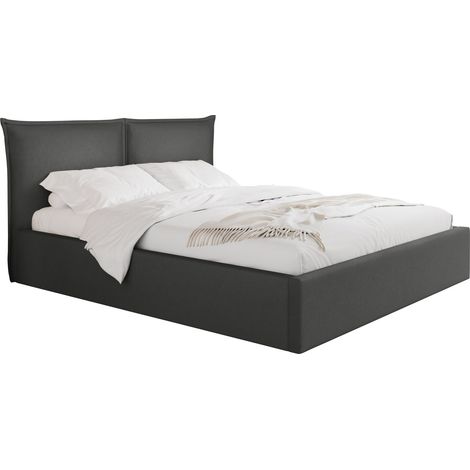 Lit Malden 100, Kronos 22, Double, 160x200, Tissu, Disponible, 187x215x98cm (1/5)