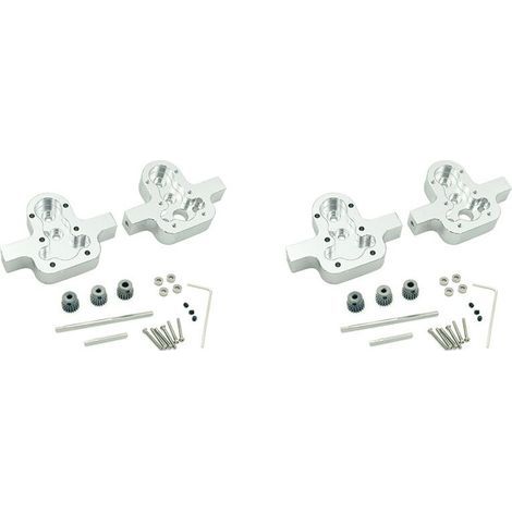 2X Boîte de Vitesses de Boîte de Vitesses en Métal pour WPL C14 C24 B24 B36 MN D90 D99 MN99S Pièces de Mise à Niveau de Voiture RC, 5