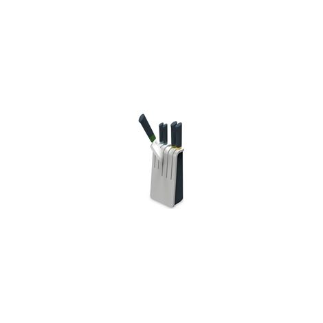 Set di JosephJoseph Joseph Duo block knives, design moderno e funzionale, ideale per tagli di precisione, robusto e pratico, perfetto per la vostra cucina, colore elegante (1/5)