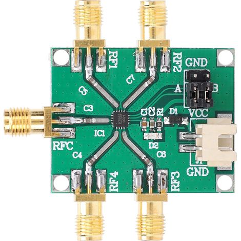 Module de commutation RF unipolaire à 4 voies, composant électronique non réfléchissant HMC7992, 0,1-6 GHz (1/5)