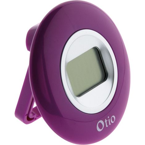 Thermomètre intérieur LCD - Violet - Otio (1/2)