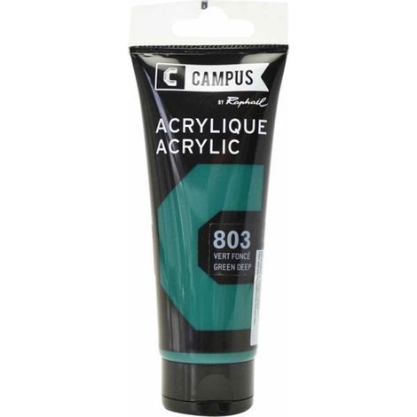 Peinture acrylique 100 ml - Vert foncé n°803