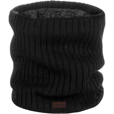 Écharpe Cache-Cou, Hiver-Tubulaire Foulard, Polaire Neck Warmer Unisexe, Élastique Épais Doux Fleece Echarpe, Hiver écharpe Coupe-Vent pour Sport Moto Vélo Ski (1/5)
