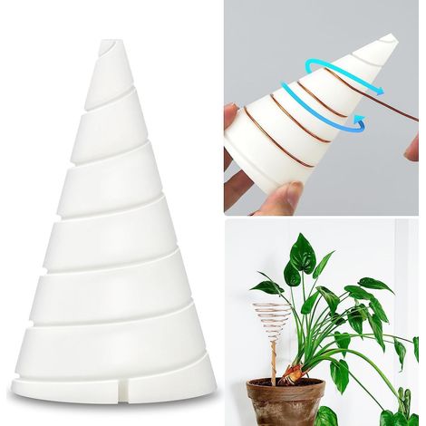 Outils de jardinage électroponique, gabarit d'antenne en fil de cuivre pour bobinage de la suite de Fibonacci, amélioration de la vitalité des plantes, création facile, grand format (1/5)