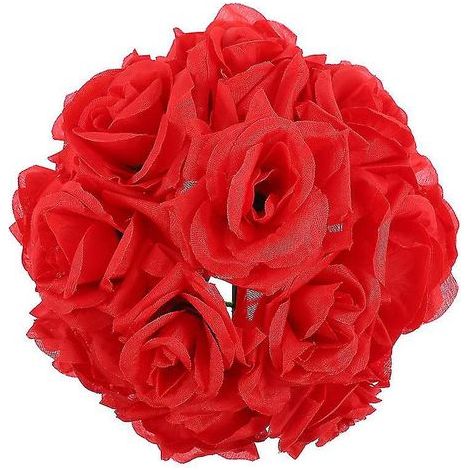1 boule de fleurs artificielles (1/2)