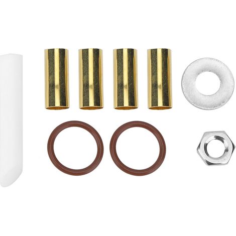 9 pièces kit accessoire d'insertion d'arbre d'extrémité de cames jumelles pour serrures à bascule métalliques (1/5)