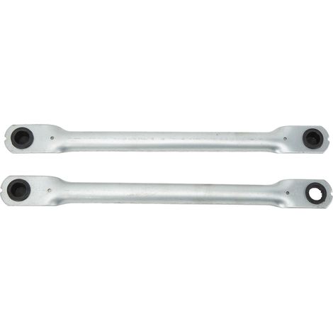 2 pièces de tringlerie d'essuie-glace d'origine standard, barre de liaison de remplacement pour Doblo conduite à droite, de 2002 à 2018 (1/5)