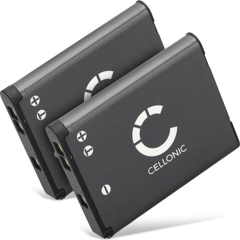 2X Batterie Compatible avec Nikon Coolpix A100, A300, S100 (1/5)