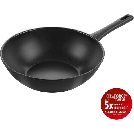 Zwilling - Madura Plus Ceramic Wok - Sort - 30 cm
