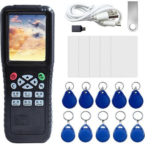 RFID-Lesegerät/Schreiber X100, RFID-Kopierer, Smartcard-Lesegerät, RFID-Aufzugskartenleser für Zutrittskontrollsysteme (1/5)