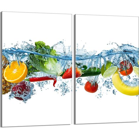 Glasschutzplatte für den Herd 2x30x52 Fruit