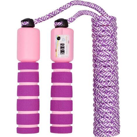Corde à sauter pour enfants avec compteur, corde à sauter réglable pour enfants, corde à sauter pour garçons, filles, fitness et exercice (1/5)