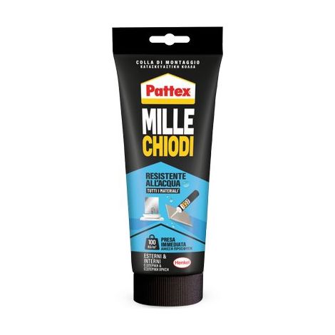 Pattex Millechiodi Interni con Esterni 142 g 4 Pezzi