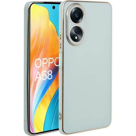 Funda para Oppo A58 4G, Glamour CamShield, color menta (1/5)