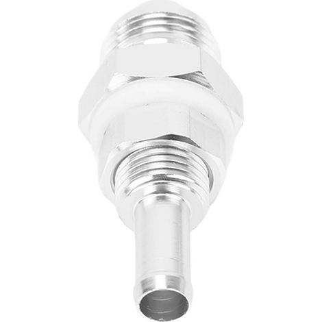 Raccord mâle évasé 8AN vers raccord cannelé pour réservoir de carburant, en aluminium, universel pour véhicules. (1/5)