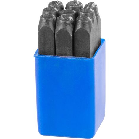 Schlagstempel Zahlen HR59206, Ziffernhöhe 6 mm, 123, 9 Stk. (1/5)