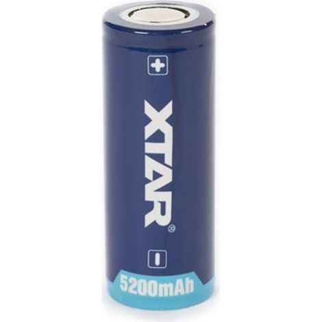 Xtar  LI-ION 3.6 V - 5200 mAh - 26650