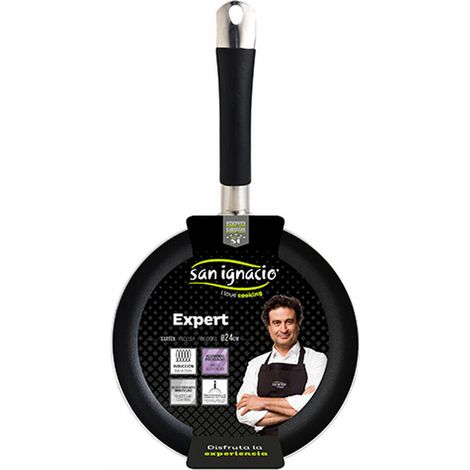 Bandeja de aluminio prensado ø24x5cm Ind Expert Sg9516 San Ignacio (1/5)