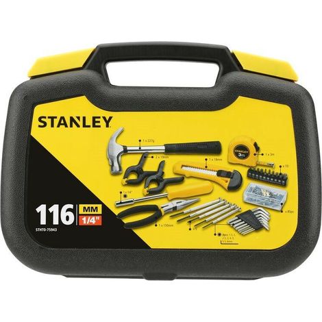 Stanley 116-teiliges Werkzeugset im Koffer (1/2)