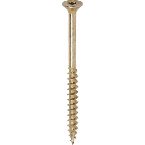 200TX-Double Vis à tête fraisée Or 5,0 x 70 Boîte de 200 C2 Clamp-Fix multi-usage (1/3)