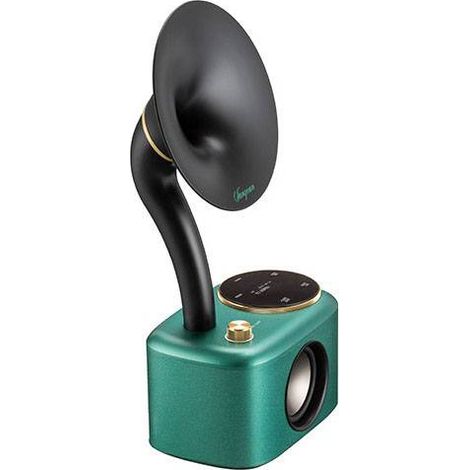 Sangean CP-100D Gramophone Radio de table DAB+, FM AUX, Bluetooth, USB écran tactile, rechargeable t (1/5)