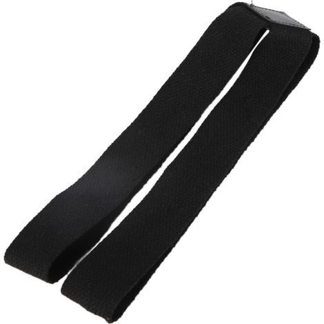 Sangle de Fitness Élastique Noire pour Étirement, Yoga et Entraînement Résistance (1/5)