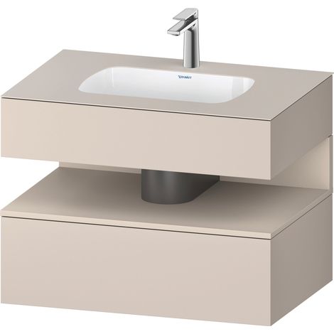 Duravit Collection One lavabo empotrado con base de lavabo de
