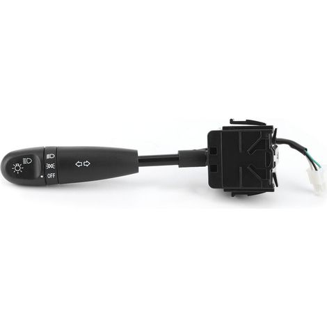 Interruptor de intermitentes para palanca de dirección 96540683. Adecuado para Aveo. Con conductores de aleación de cobre, material ABS. Fácil instalación, funcionamiento preciso y larga vida útil. (1/5)