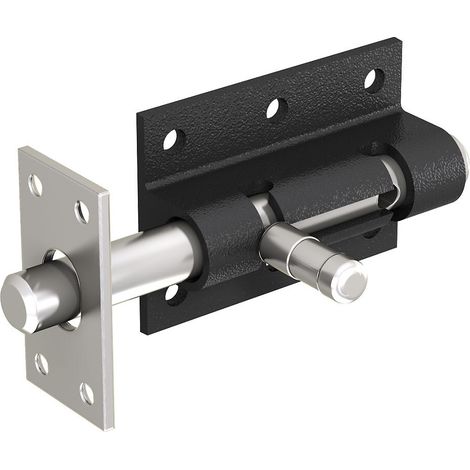 Slid'Up By Mantion – Verrou renforcé avec porte cadenas Ø16 mm – Dimensions 150x65x64 mm – Pour bois dur – Garantie 5 ans (1/2)