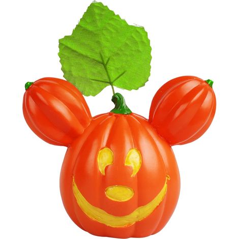 Lumières de Citrouille Lumineuses, Décorations d'halloween pour Jardin, Patio, Cour, Minutieusement Fabriquées avec de la Résine, Collection Unique, Meilleur Cadeau (1) (1/5)