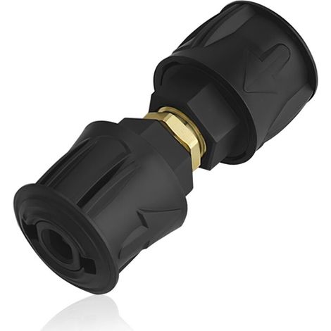 Raccord rapide haute pression (M22 14 mm) pour nettoyeurs haute pression Kärcher — Adaptateur tuyau vers pistolet, compatible avec les séries Kärcher K2, K3, K4, K5, K6 et K7
