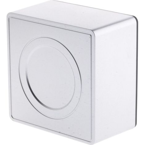 Zenitech – Boîte de dérivation en saillie silver – Plastique polycarbonate – Norme CE – Connexion sans outil – Compatible moulures standards