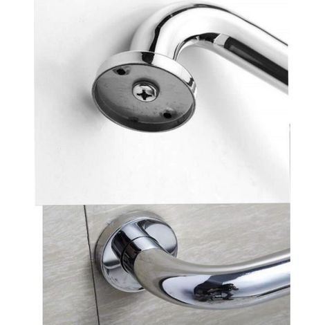 45cm Barre d'Appui Douche de securite de soutien poignee Porte-serviettes pour Salle de Bain Baignoire 304 Inox (1/4)