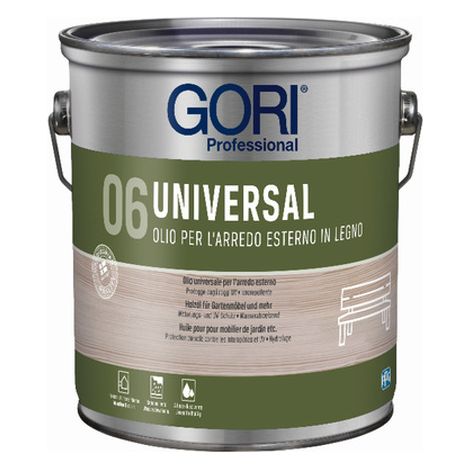 GORI 06 UNIVERSAL Olio per l'arredo esterno in legno incolore 750 ml