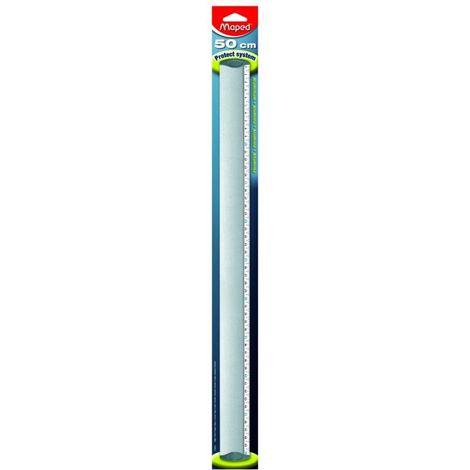 Règle aluminium 50cm - MAPED - Règle plate - Adulte - Mixte (1/5)
