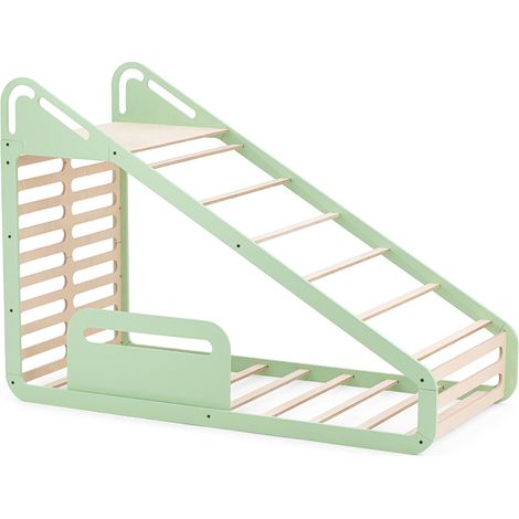 MamaToyz Holz Kinderbett Sleepy  Montessori Bett  Grün  210x100x150 cm