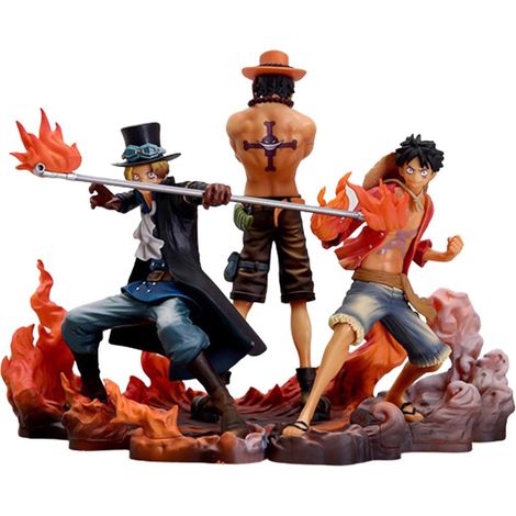 Figurine Anime Réaliste Modèle Détaillé Personnage de Dessin Animé Collection (1/5)